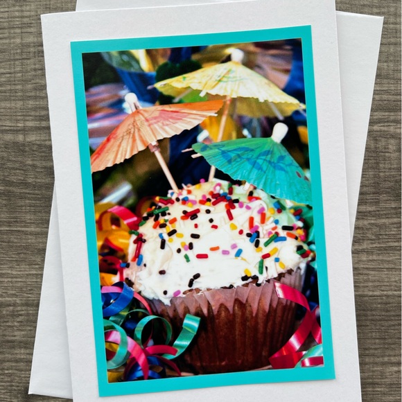 Six beautiful 5x7 Photo Birthday Cards - Handmade - Picture 5 of 7